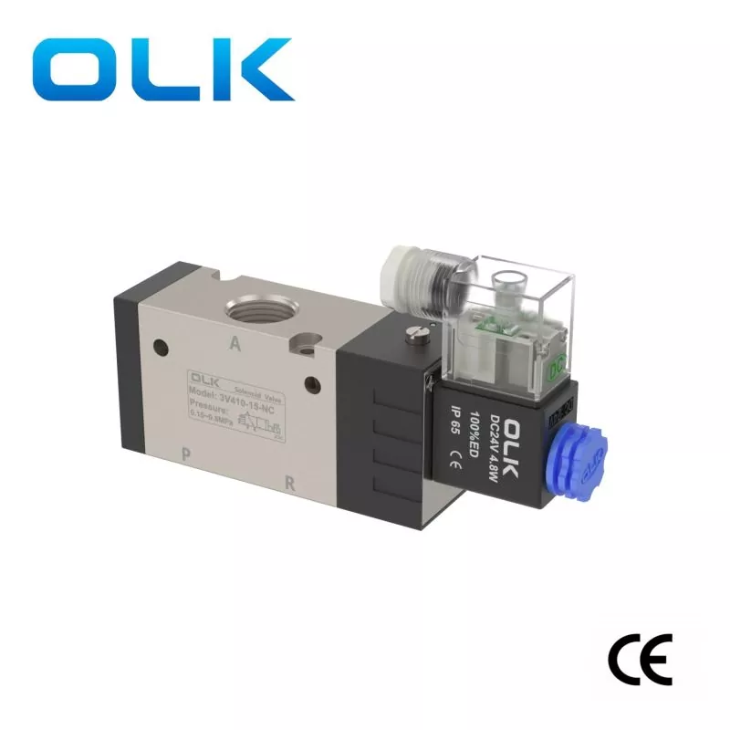 3v400-sarjan solenoidiventtiili 3-tie
